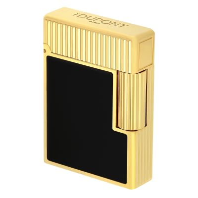 S.T. Dupont Feuerzeug Ligne 1 Lackiertes Feuerzeug Gold (C14120)